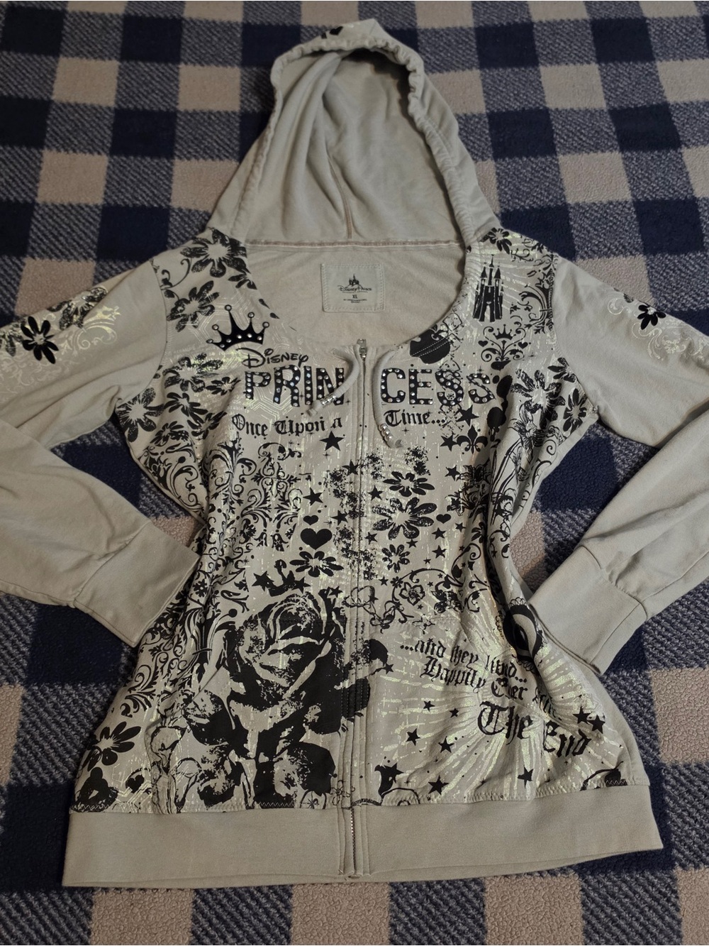 y2k scene emo style disney princess jacket
